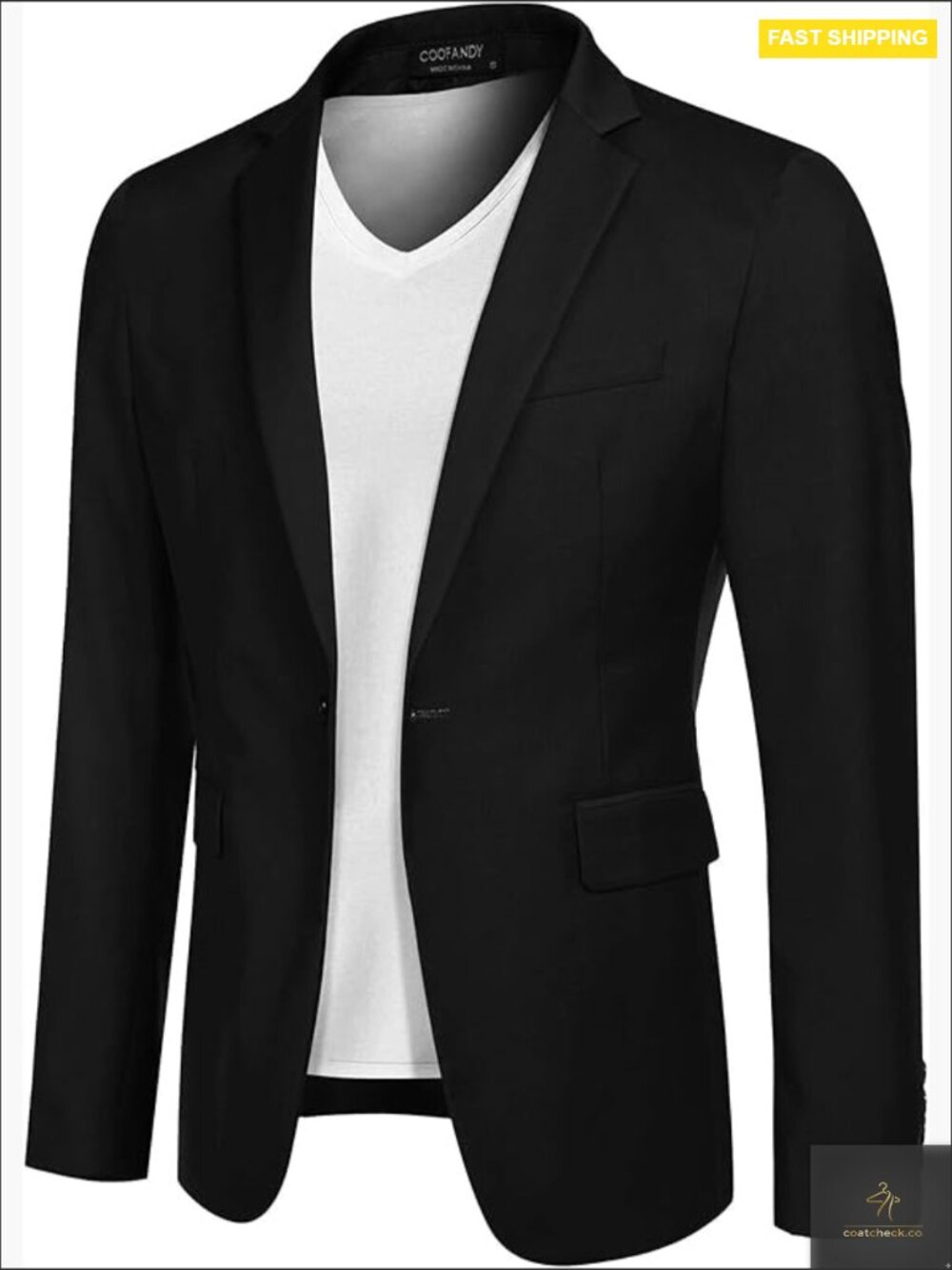 Classic Slim Fit Sport Coat Blazer Business Casual Lightweight Modern